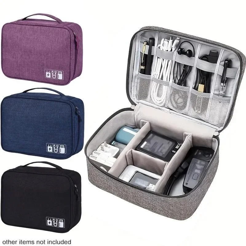 Tech Accessories Travel - Водонепроницаемый органайзер для электроники и кабелей,