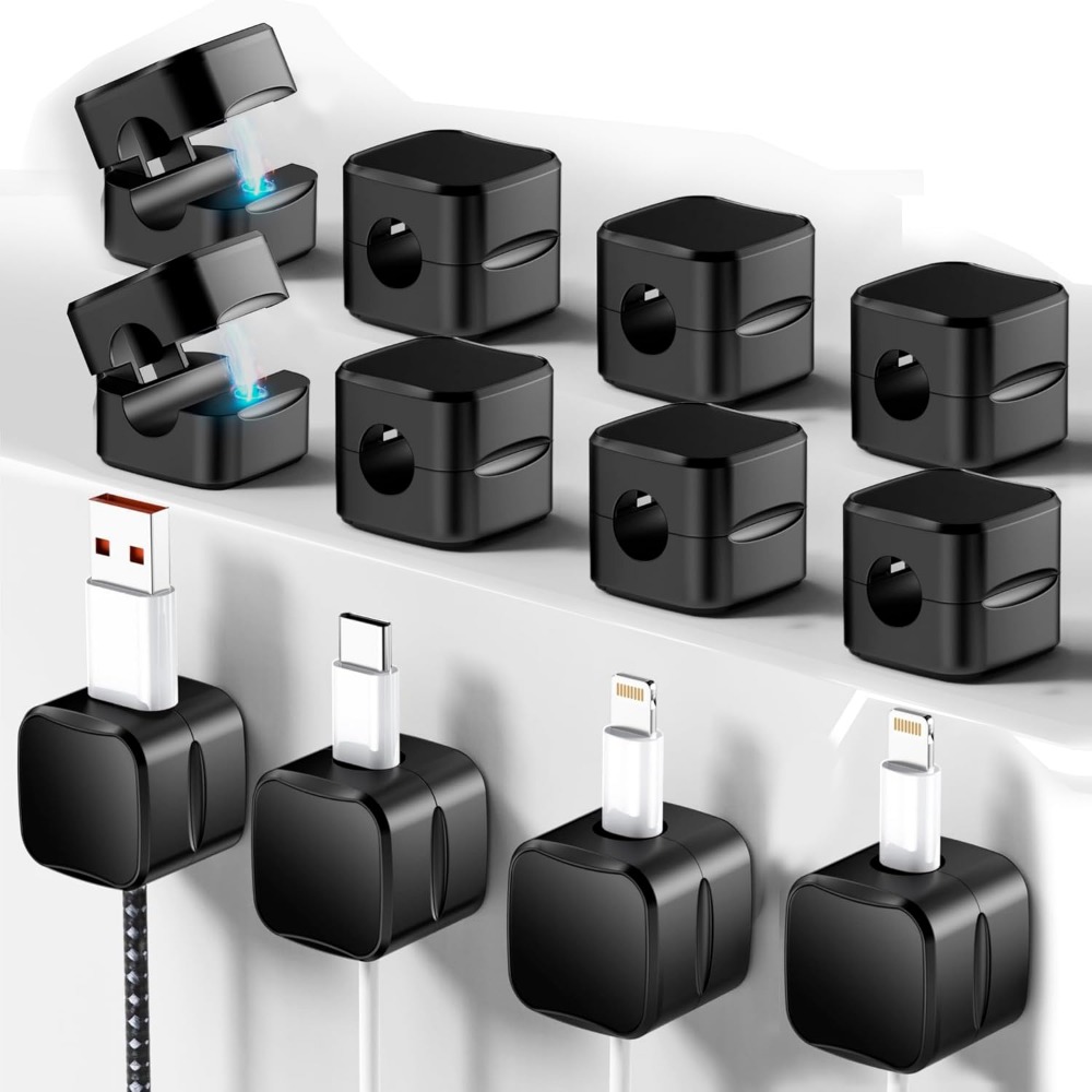 Desk Cable Clip - Магнитные зажимы для кабелей: набор из