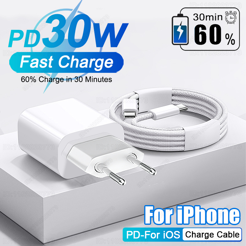 Tech Accessories Phone - PD 30 Вт быстрое зарядное устройство