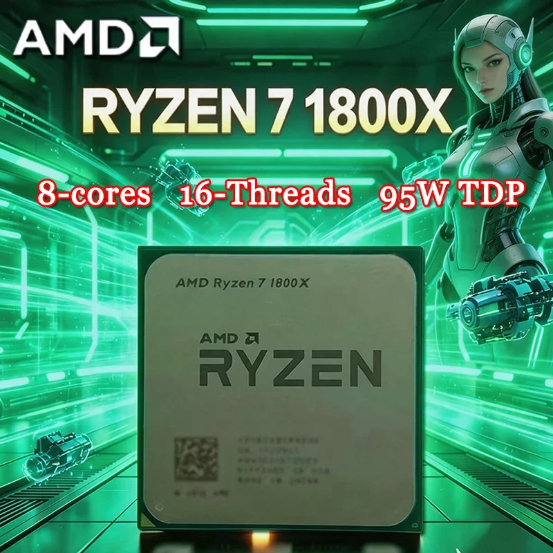 Amd Cpu Ryzen 7 - Процессор AMD Ryzen 7 1800X (R7