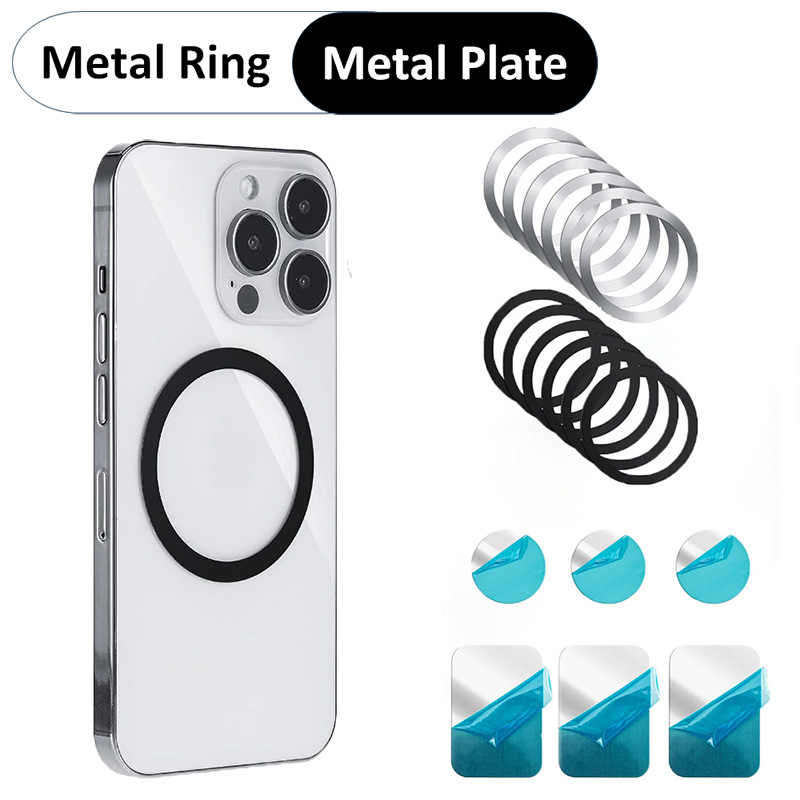 Tech Accessories Phone - Универсальная металлическая пластина и металлическое кольцо,