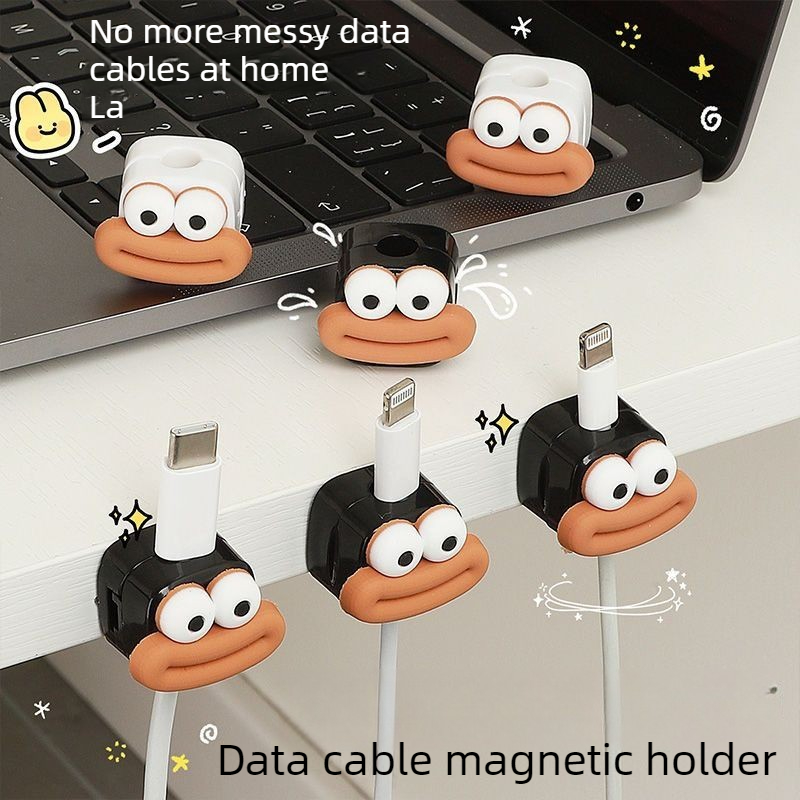 Desk Cable Clip - 1/5/10 шт. Магнитные зажимы для кабелей,