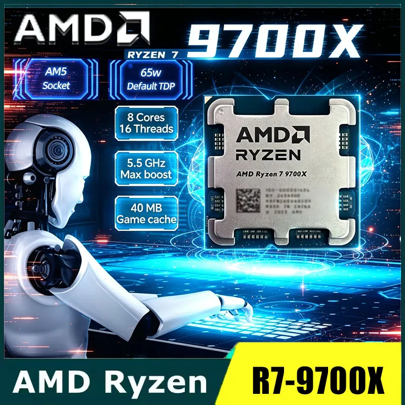 Процессор AMD Ryzen 7 9700X, 3 – обзор и цена Amd Cpu Ryzen 7