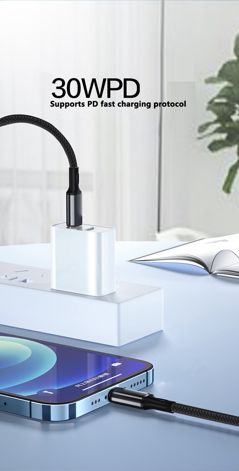 USB-кабель PD 30W для iPhone 1 – обзор и цена Tech Accessories Phone