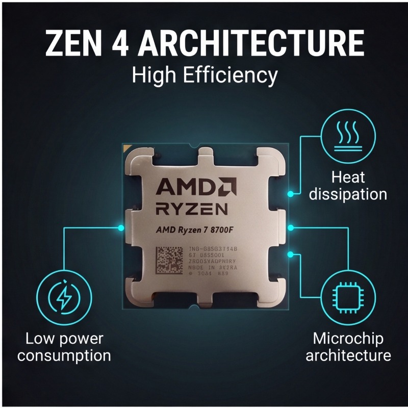 Процессор AMD Ryzen 7 8700F дл – обзор и цена Amd Cpu Ryzen 7