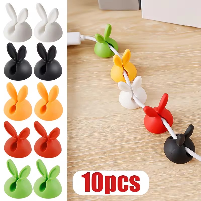 Симпатичный держатель для кабе – обзор и цена Desk Cable Clip