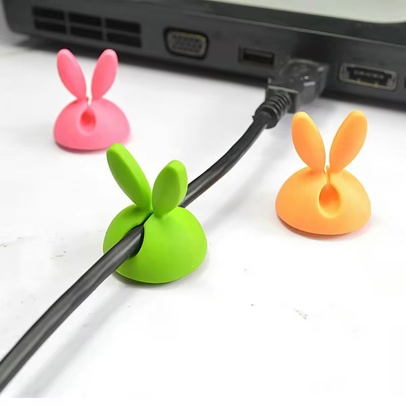Симпатичный держатель для кабе – обзор и цена Desk Cable Clip