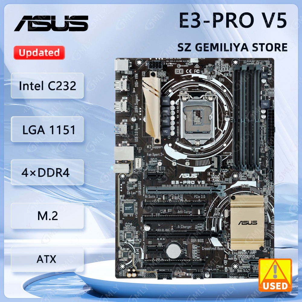 Материнская плата Asus E3-PRO  – обзор и цена Intel Cpu Core I5