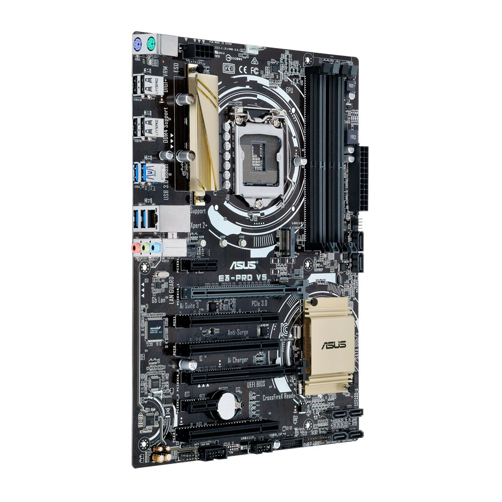 Материнская плата Asus E3-PRO  – обзор и цена Intel Cpu Core I5