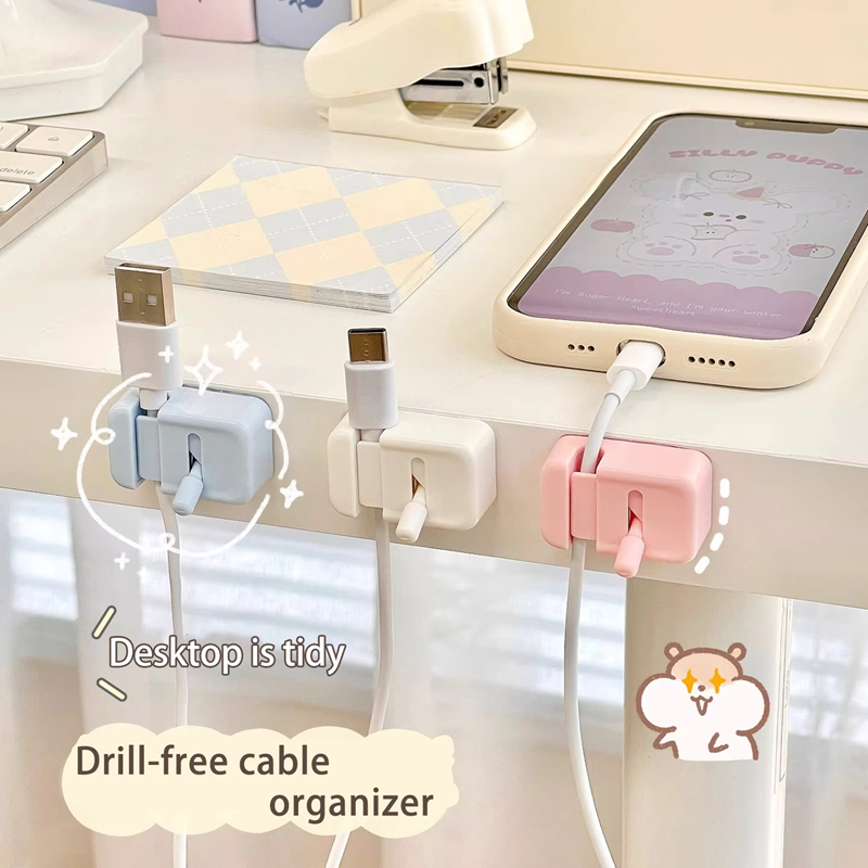 Крепление для кабелей на стол  – обзор и цена Desk Cable Clip
