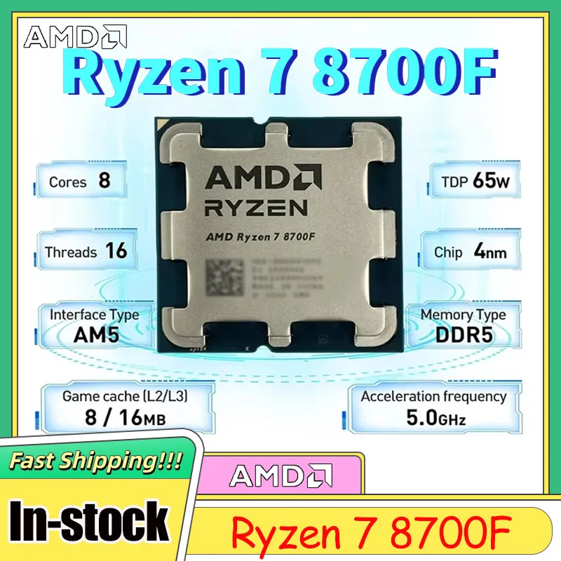 Новый процессор AMD Ryzen 7 87 – обзор и цена Amd Cpu Ryzen 7
