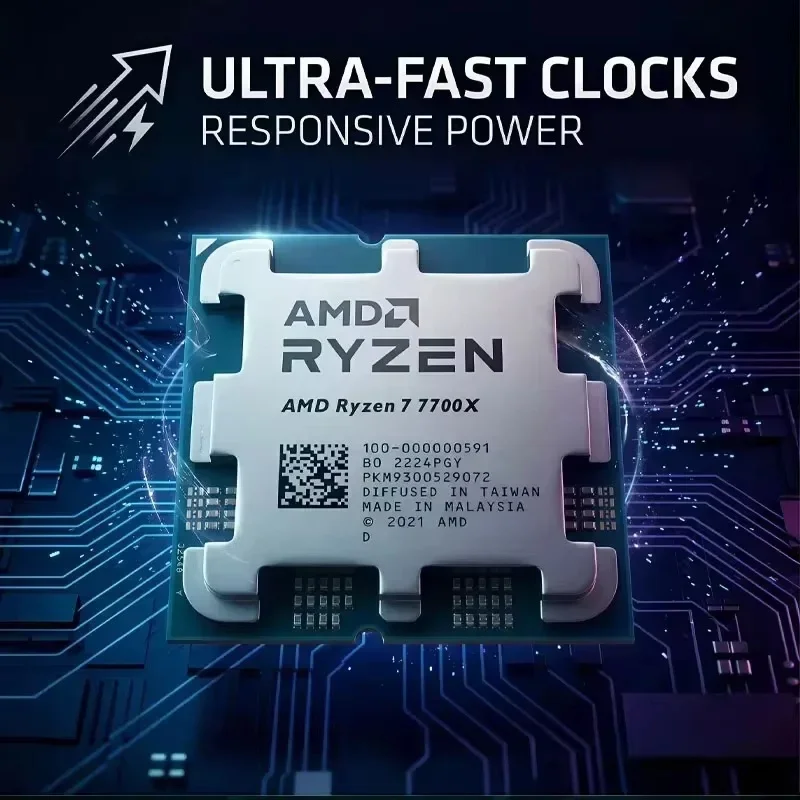 Процессор AMD Ryzen 7 7700X R7 – обзор и цена Amd Cpu Ryzen 7