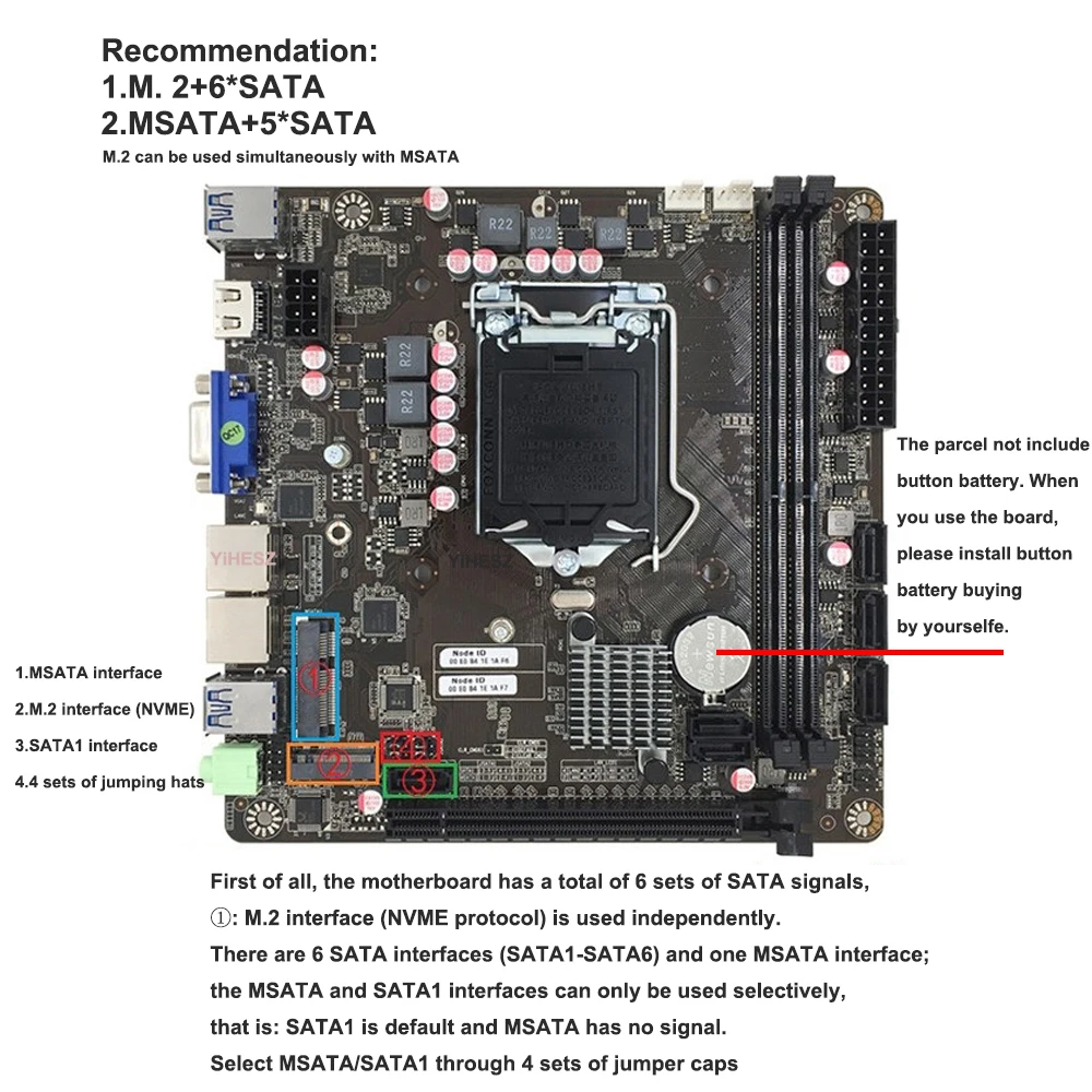 Материнская плата B365 Mini-IT – обзор и цена Intel Cpu Core I5