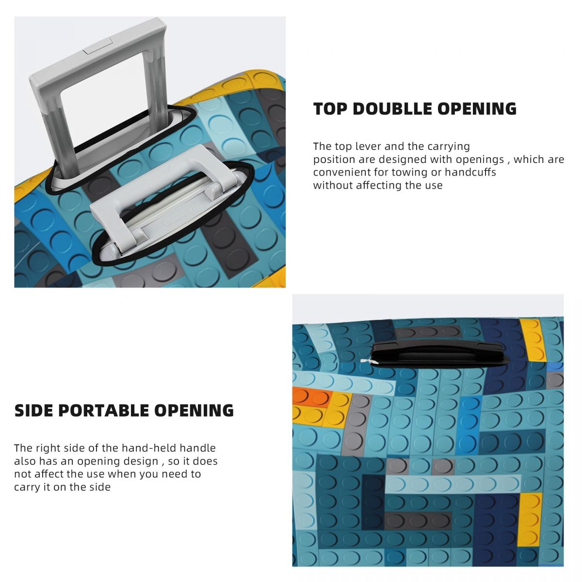 Чехол для чемодана Blue Tech P – обзор и цена Tech Accessories Travel